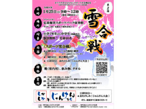 スポーツ雪合戦　第二弾