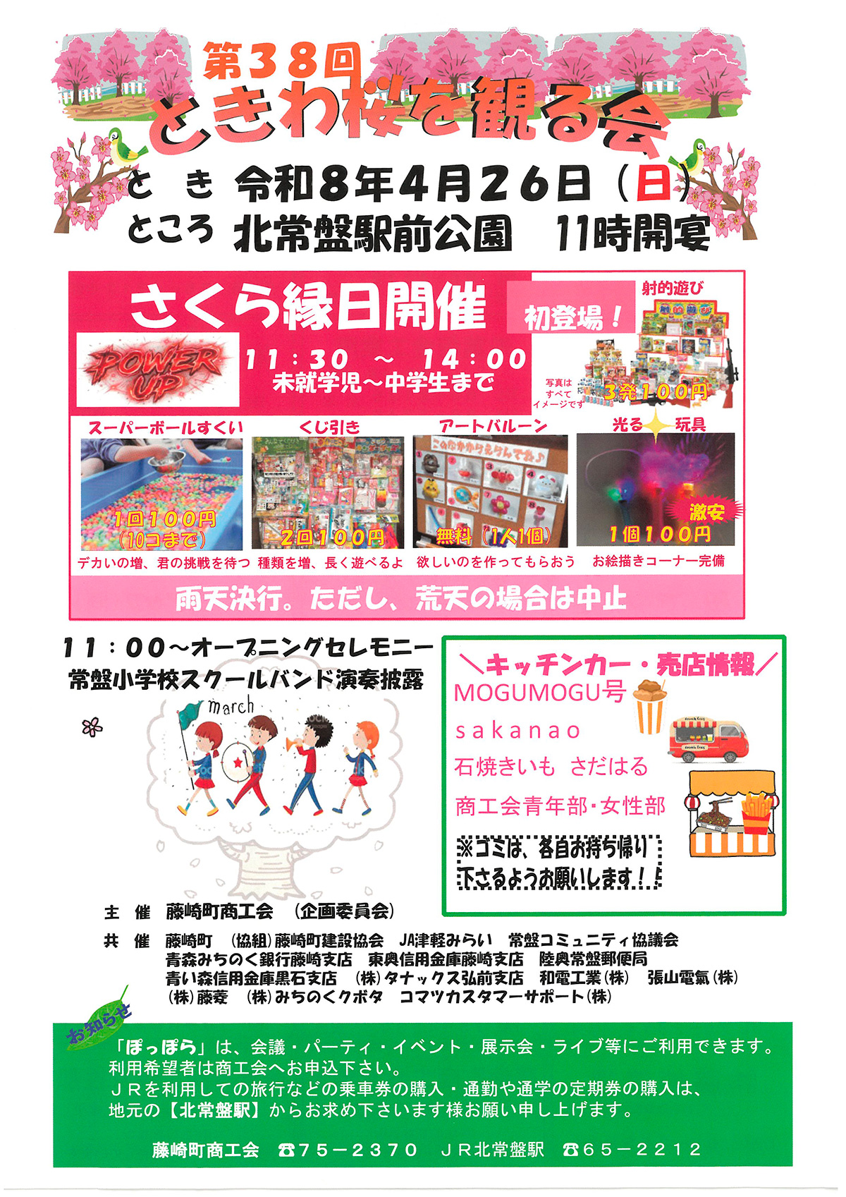 第38回ときわ桜を観る会