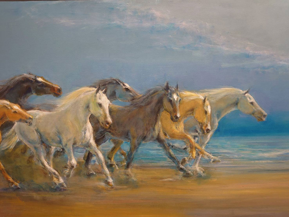 一戸 義規　午年 馬の絵展