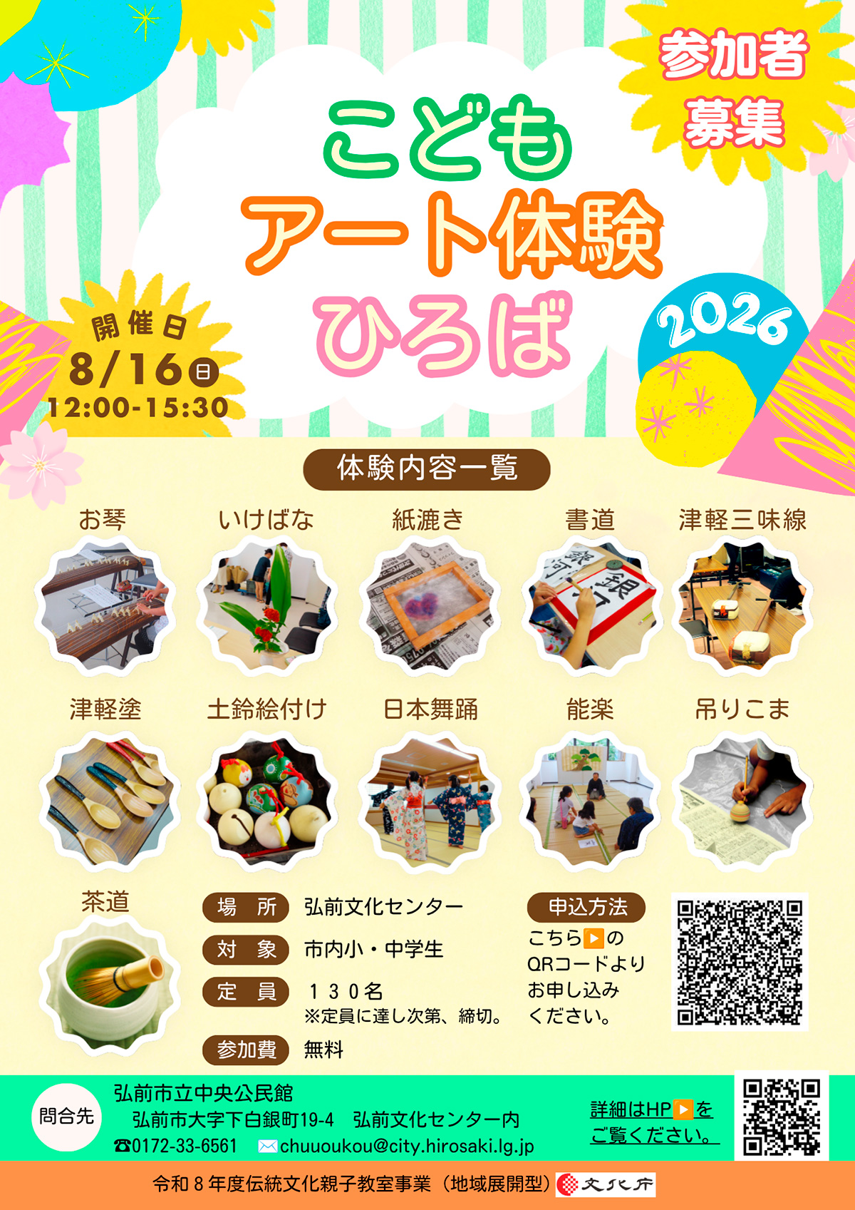 こどもアート体験ひろば2026